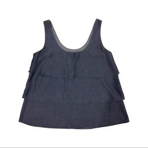 Banana Republic Sleeveless Tiered Top